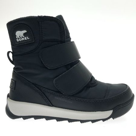  SOREL ソレル キッズ スノーブーツ チルドレン ウィットニーIIストラップ 15cm NC3919-010 ブラック