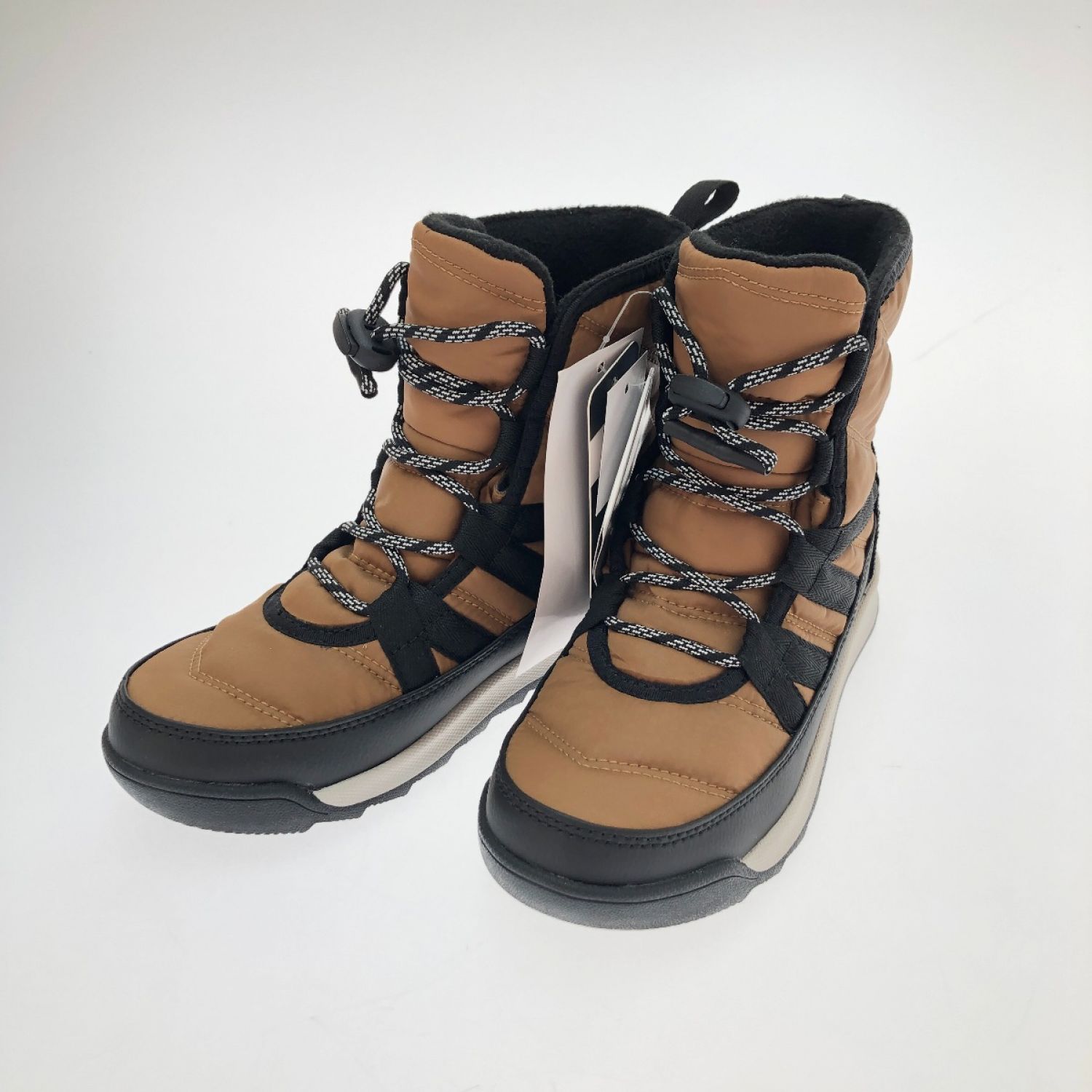 中古】 SOREL ソレル スノーブーツ ユースウィットニー2ショートレース