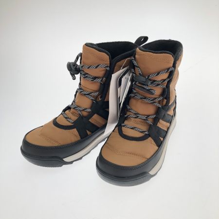  SOREL ソレル スノーブーツ ユースウィットニー2ショートレース 20cm NY3903-287 ブラウン