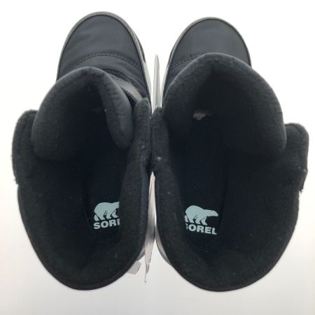  SOREL ソレル スノーブーツ チルドレン ウィットニー II ストラップ 17cm NC3919-010 ブラック