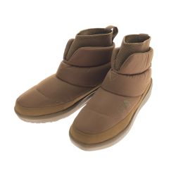 □□ THE NORTH FACE ザノースフェイス ヌプシブーティ ウォータープルーフ ニット 23cm NFW52274 ブラウン Aランク