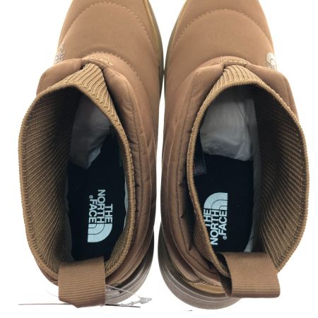  THE NORTH FACE ザノースフェイス ヌプシブーティ ウォータープルーフ ニット 23cm NFW52274 ブラウン