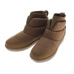 □□ THE NORTH FACE ザノースフェイス ヌプシブーティ ウォータープルーフ ニット 23cm NFW52274 ブラウン Aランク