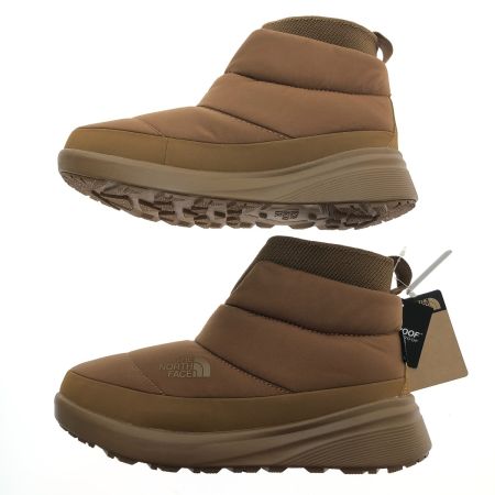  THE NORTH FACE ザノースフェイス ヌプシブーティ ウォータープルーフ ニット 23cm NFW52274 ブラウン