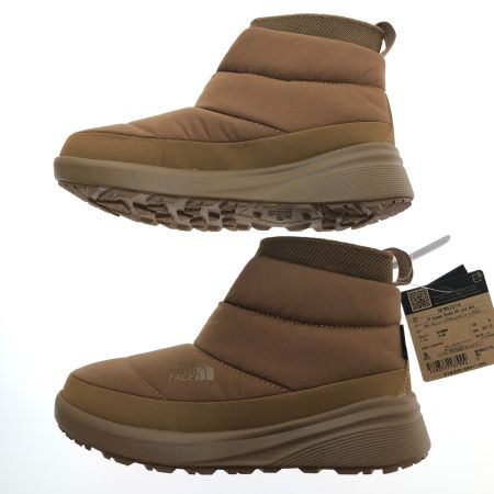  THE NORTH FACE ザノースフェイス ヌプシブーティ ウォータープルーフ ニット 22cm NFW52274 ブラウン