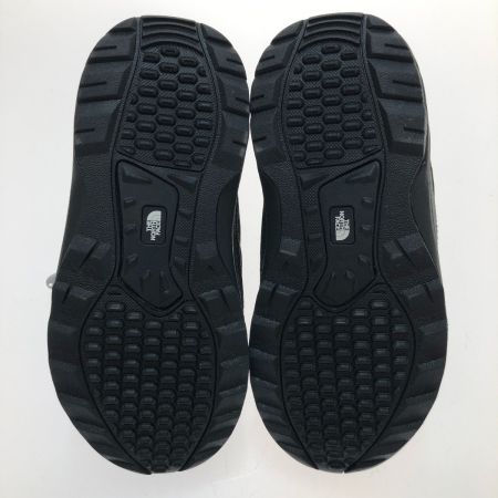  THE NORTH FACE ザノースフェイス ヌプシ ブーティ ロゴ ショート 防寒ブーツ 21cm NFJ52280 ブラック