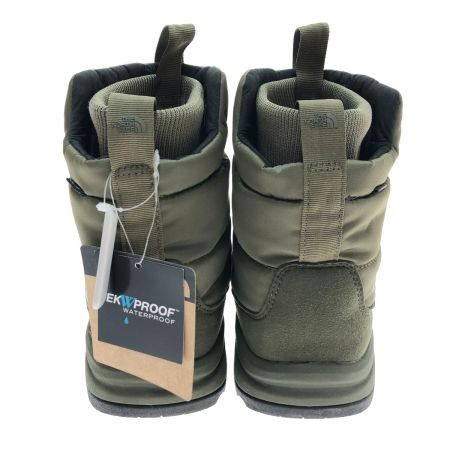  THE NORTH FACE ザノースフェイス ヌプシ ブーティ ウォータープルーフ ニット ショート 23cm NF52274 カーキ