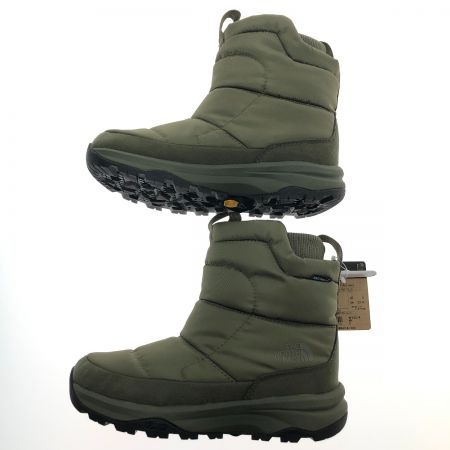  THE NORTH FACE ザノースフェイス ヌプシ ブーティ ウォータープルーフ ニット ショート 23cm NF52274 カーキ