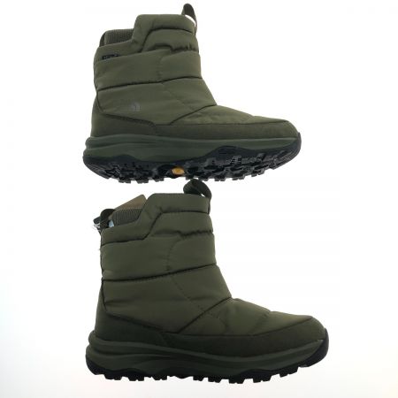  THE NORTH FACE ザノースフェイス ヌプシ ブーティ ウォータープルーフ ニット ショート 23cm NF52274 カーキ