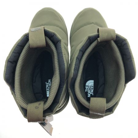  THE NORTH FACE ザノースフェイス ヌプシ ブーティ ウォータープルーフ ニット ショート 23cm NF52274 カーキ