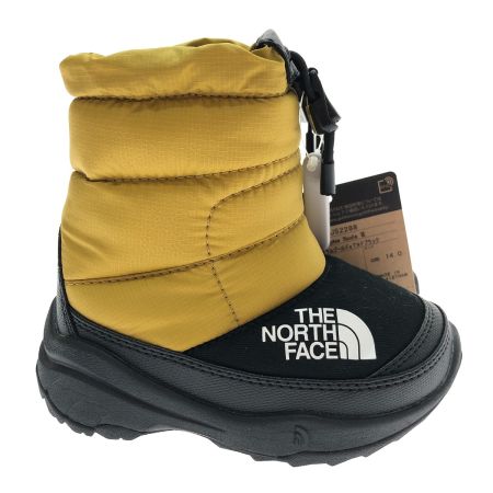  THE NORTH FACE ザノースフェイス スノーブーツ ヌプシ ブーティ VI 14cm NFJ52288 ゴールド×ブラック