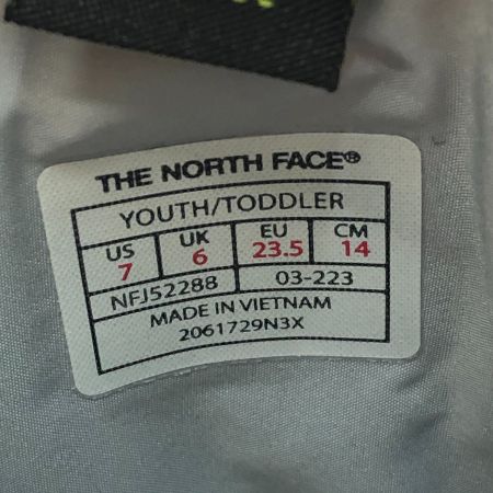 THE NORTH FACE ザノースフェイス スノーブーツ ヌプシ ブーティ VI 14cm NFJ52288 ゴールド×ブラック