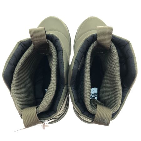  THE NORTH FACE ザノースフェイス ヌプシ ブーティ ウォータープルーフ ニット ショート 23cm NF52274 カーキ