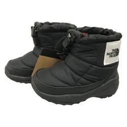 ## THE NORTH FACE ザノースフェイス キッズ ブーツ 14cm K Nuptse Bootie Logo Short  NFJ52280 ブラック Aランク