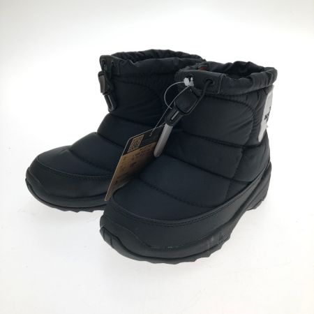  THE NORTH FACE ザノースフェイス ヌプシ ブーティ ロゴ ショート 防寒ブーツ 19cm NFJ52280 ブラック