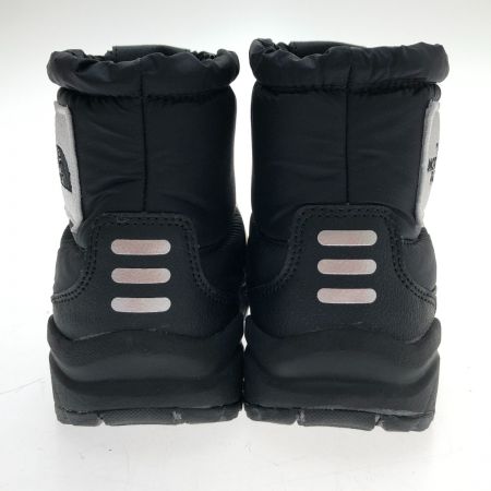  THE NORTH FACE ザノースフェイス ヌプシ ブーティ ロゴ ショート 防寒ブーツ 19cm NFJ52280 ブラック