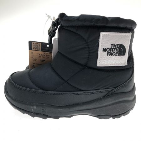  THE NORTH FACE ザノースフェイス ヌプシ ブーティ ロゴ ショート 防寒ブーツ 19cm NFJ52280 ブラック