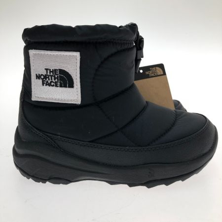  THE NORTH FACE ザノースフェイス ヌプシ ブーティ ロゴ ショート 防寒ブーツ 19cm NFJ52280 ブラック