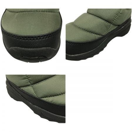  THE NORTH FACE ザノースフェイス キッズ ブーツ 18cm K Nuptse Bootie Logo Short NFJ52280 カーキ