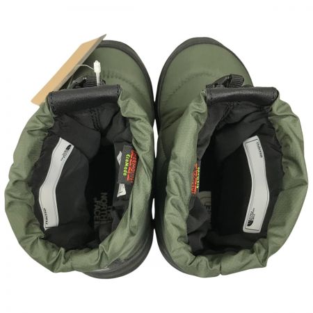  THE NORTH FACE ザノースフェイス キッズ ブーツ 16cm K Nuptse Bootie Logo Short  NFJ52280 グリーン