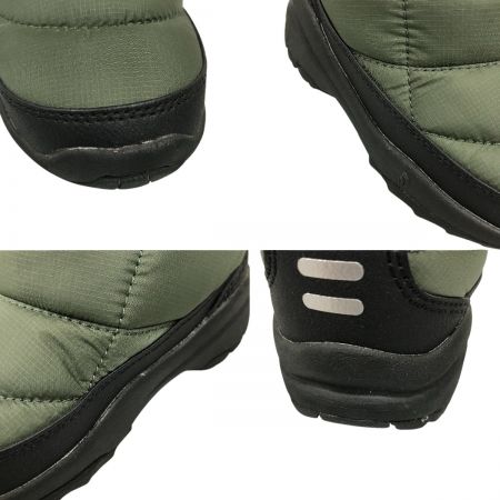  THE NORTH FACE ザノースフェイス キッズ ブーツ 16cm K Nuptse Bootie Logo Short  NFJ52280 グリーン
