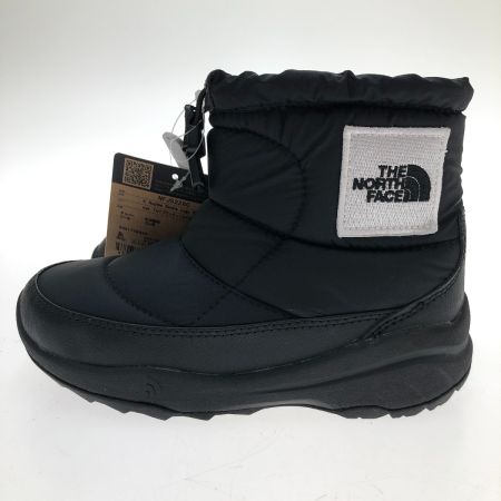  THE NORTH FACE ザノースフェイス ヌプシ ブーティ ロゴ ショート 防寒ブーツ 20cm NFJ52280 ブラック