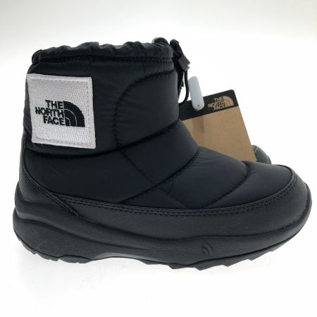  THE NORTH FACE ザノースフェイス ヌプシ ブーティ ロゴ ショート 防寒ブーツ 20cm NFJ52280 ブラック