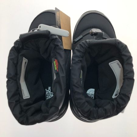  THE NORTH FACE ザノースフェイス ヌプシ ブーティ ロゴ ショート 防寒ブーツ 20cm NFJ52280 ブラック