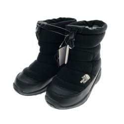 □□ THE NORTH FACE ザノースフェイス ヌプシ ブーティー 防寒ブーツ 20cm NFJ52171 ブラック Aランク