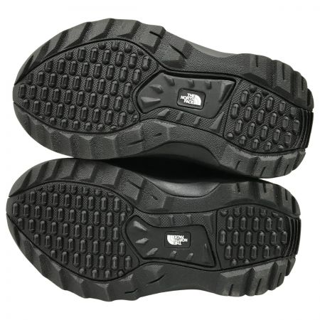  THE NORTH FACE ザノースフェイス キッズ ブーツ 17cm K Nuptse Bootie Logo Short NFJ52280 KW ブラック×ホワイト
