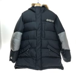 □□ SOUTH POLE ダウンジャケット Lサイズ ブラック Cランク