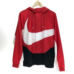 □□ NIKE ナイキ ナイロンジャケット Sサイズ DD5968-657 レッド Aランク