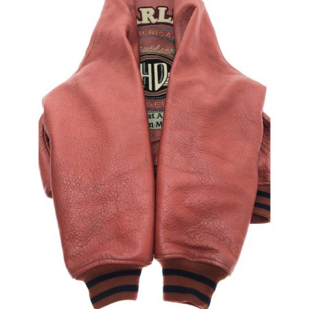  HARLEY-DAVIDSON ハーレーダビッドソン レザージャケット Lサイズ レッド