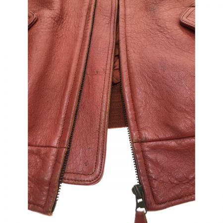  HARLEY-DAVIDSON ハーレーダビッドソン レザージャケット Lサイズ レッド