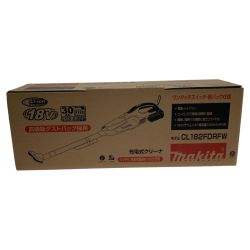 □□ MAKITA マキタ 充電式クリーナ CL182FDRFW Sランク