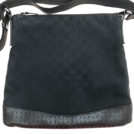  GUCCI グッチ ショルダーバッグ GGキャンバス 145857 ブラック