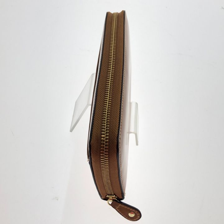ROCADO ラウンドファスナー財布 馬革 ブラウン｜中古｜なんでも  