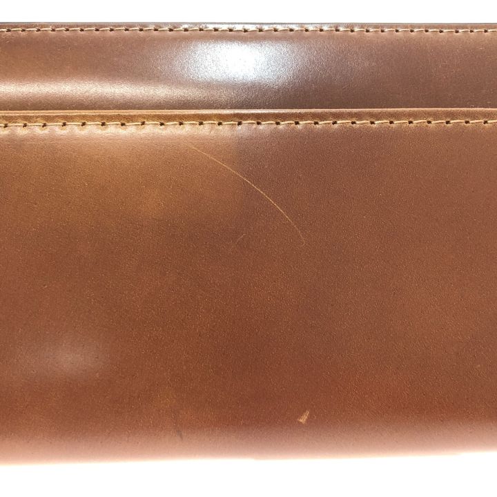 ROCADO ラウンドファスナー財布 馬革 ブラウン｜中古｜なんでも  