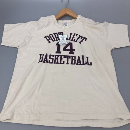  warehouse ウェアハウス 半袖Tシャツ XLサイズ 4064 PORT JEFF アイボリー