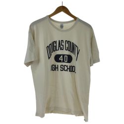 □□ warehouse ウェアハウス Tシャツ SIZE XL 古着 アイボリー Cランク