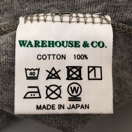  warehouse ウェアハウス 半袖Tシャツ XLサイズ 4064 S.C.T.A. グレー