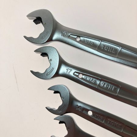  TONE トネ 首振クイックラチェットめがねレンチ  RMFQ 8　10　12　13　14　17　19