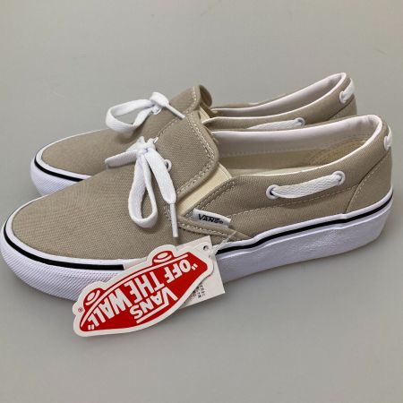  VANS バンズ スニーカー レイシー ベージュ　23ｃｍ V198CF CALM ベージュ 本体のみ