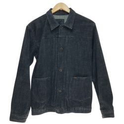 □□ TROPHY CLOTHING トロフィークロージング デニムジャケット Mサイズ ブラック Aランク
