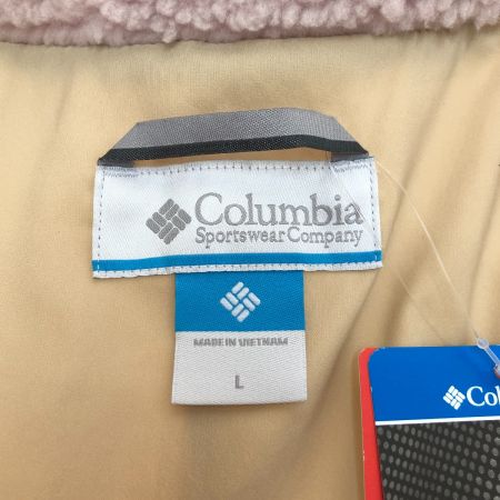  Columbia コロンビア スウィングパークオムニヒートラインドフリースジャケット Ｌサイズ PL7199-608 ① ライトピンク×ホワイト