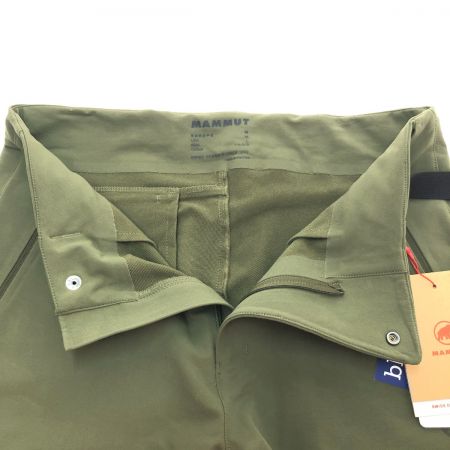  MAMMUT マムート ヤドキン ソフトシェルパンツ Lサイズ 1021-00131 ① オリーブ