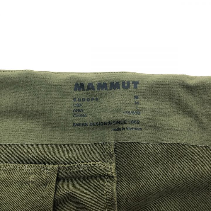 MAMMUT フード付きジャケット サイズAsiaL オリーブグリーン やぼったい
