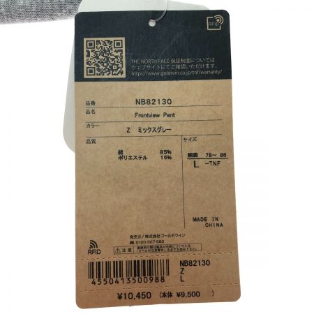  THE NORTH FACE ザノースフェイス フロントビューパンツ　Lサイズ NB82130 ① ライトグレー