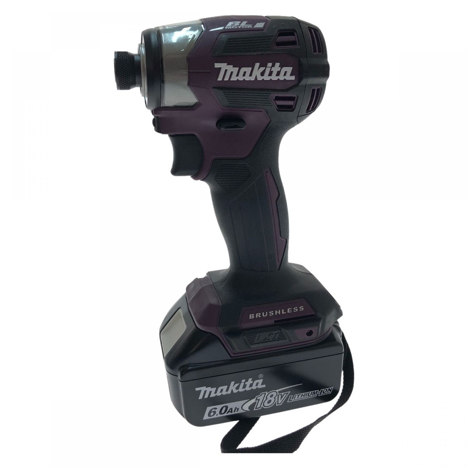 中古】 MAKITA マキタ 充電式インパクトドライバ TD173dGXAP パープル