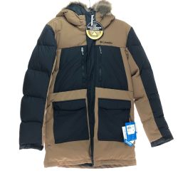 □□ Columbia コロンビア ダウンジャケット　L（155cm） SB7722 ① キャメル Sランク